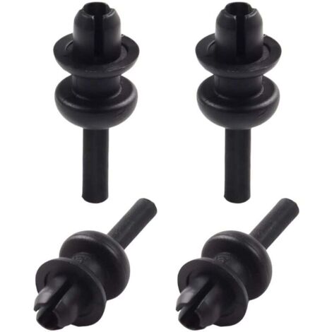 KZQ Clips de sujeción para bandeja trasera, OEM 699218, juego de 4 clips de repuesto compatibles con clips de fijación de cadena de coche Citroën/Peugeot, clips de cadena de cuerda