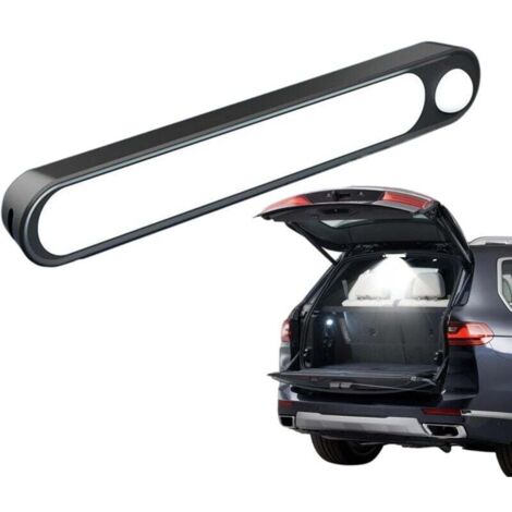 Luz LED para maletero KZQ, luz de techo LED automática recargable con sensor de movimiento para uso interior, luz LED magnética para coche, iluminación interior para vehículos.