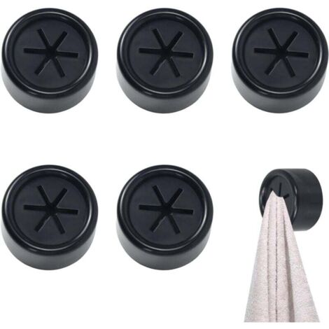 Juego de 5 toalleros KZQ – Accesorios de camping sin taladrar – Accesorios esenciales para camping – Accesorios de cocina – Accesorios para caravanas y autocaravanas – Accesorios prácticos (1/4)
