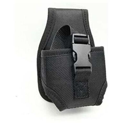Riñonera KZQ de 10,5 x 4,7 x 14,5 cm para herramientas de jardinería, electricistas, cintas métricas, bolsas de herramientas, tela de nailon, riñonera, soporte para cinturón (1/4)