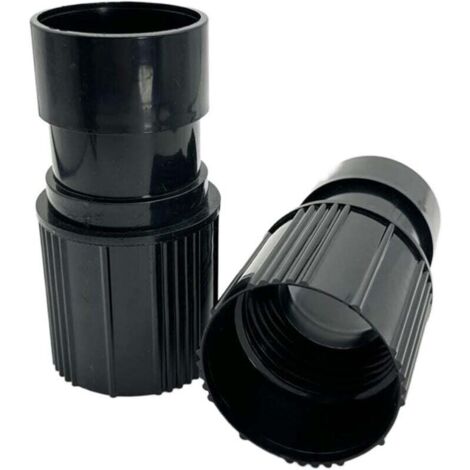 KZQ Adaptador de manguera universal para aspiradora (2 unidades, diámetro interior de 48 mm y exterior de 50 mm). (1/4)