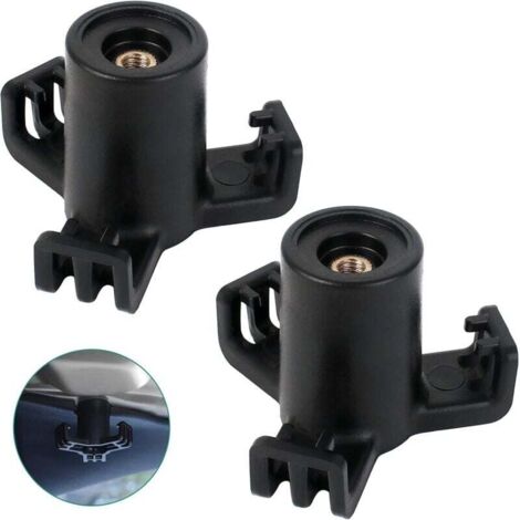 KZQ 2 ganchos para maletero de coche, gancho para bolsa de compras, soporte de almacenamiento para maletero de coche, 20 kg, accesorios para Tesla Model 3 (1/4)