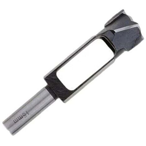 Cortador de espiga KZQ, broca profunda, herramienta de carpintería, diámetro: 12 mm (1/4)