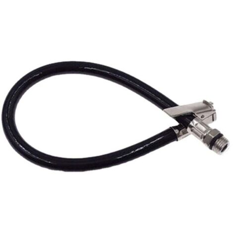 KZQ Mangueras para bombas de aire, boquillas para inflar neumáticos de coche, válvulas de goma para bombas de aire, infladores de neumáticos, bicicletas, motocicletas, válvulas para coche (1/4)