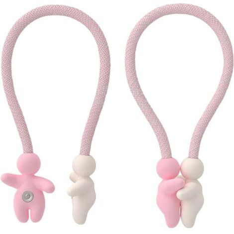 Clips para cortinas KZQ, diseño de figuras, abrazaderas magnéticas para cortinas, hebillas, soportes resistentes, cierres magnéticos, decoración del hogar para habitación infantil. (1/4)