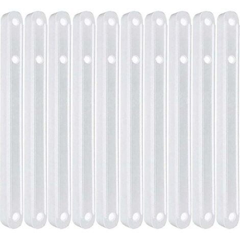KZQ - 5 pares de guías de plástico para cajones, organizador expandible, herramientas de almacenamiento para cajones de muebles (180 mm) (1/4)