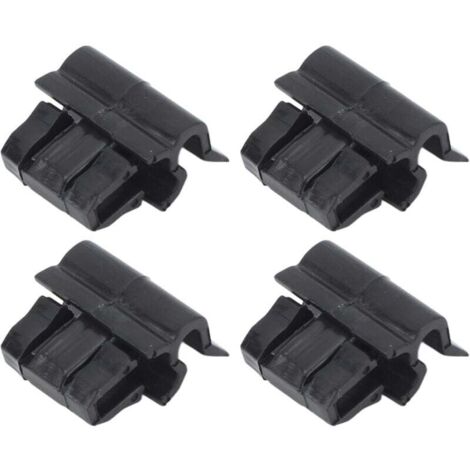 KZQ 4 hebillas para capó de parachoques delantero 147287200C 110696100C para Model 3, repuesto de clip de maletero delantero para Model 3 2017-2023 (1/4)