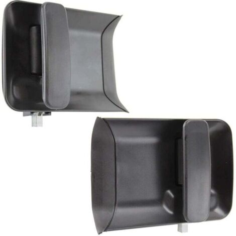 Juego de 2 manijas laterales para puertas exteriores KZQ compatibles con Berlingo 1 y Partner 1 1996-2008, puerta corredera izquierda + derecha (1/4)
