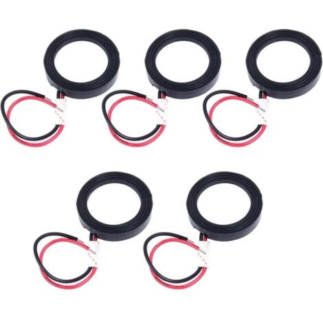 Accesorios para nebulizador ultrasónico KZQ de 5 piezas, accesorios para humidificador ultrasónico de 25 mm y 1,70 MHz, con cable nebulizador y junta cerámica (1/4)