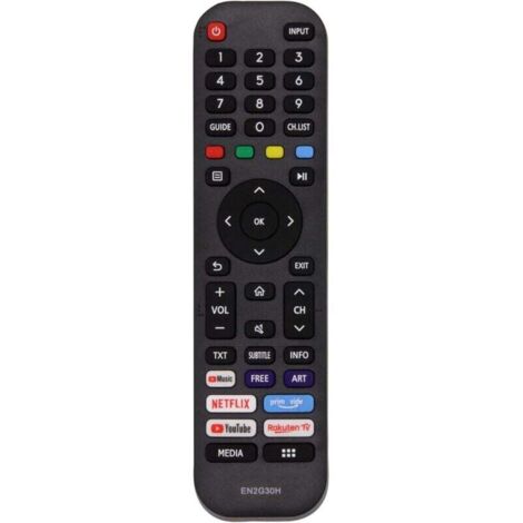 KZQ Control remoto de repuesto Hisense EN2G30H para televisor inteligente Hisense VIDAA LCD LED 4K UHD (1/4)
