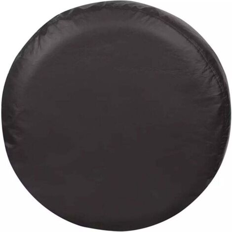 KZQ Cubierta para rueda de repuesto de 13 pulgadas, para cualquier diámetro (55 cm-58 cm/22"-23"), impermeable y a prueba de polvo. (1/4)