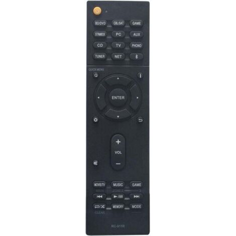 KZQ Control remoto RC-911R para receptor estéreo AV Onkyo TX-NR578 TX-DS787 TX-NR777 TX-NR686 HT-S7805 TX-RZ720 TX-RZ610 TX-RZ710 (1/4)
