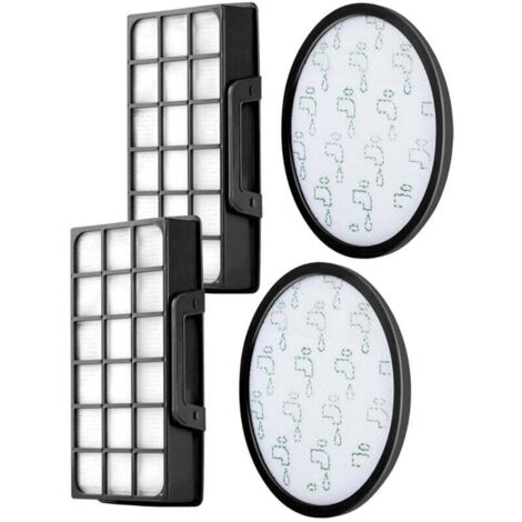 Filtros KZQ RO72xx (paquete de 2) para aspiradoras Rowenta X-Trem Power Cyclonic RO7212EA RO7236EA RO7262EA RO7260EA. Filtros para aspiradoras Rowenta Silence Force Cyclonic ZR006001 (1/4)