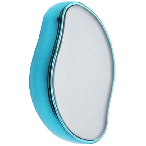 KZQ Borrador de cristal para depilación, herramienta indolora, dispositivo de depilación para mujeres, nanodepiladora mágica para brazos, piernas y espalda con efecto exfoliante, piedra depilatori (1/4)