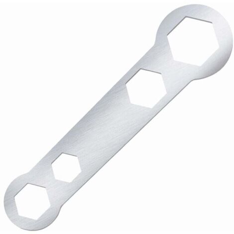 Llave ajustable doble endurecida de tamaño ajustable KZQ con longitud de 14 mm, 17 mm, 17 mm, 24 mm para diversas aplicaciones (1/4)