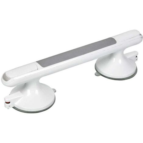 KZQ Barra de agarre para bañera, barra de agarre para ducha con ventosa, barra de agarre para bañera, barra de agarre para baño, sin taladros, asa de seguridad para ancianos y niños.