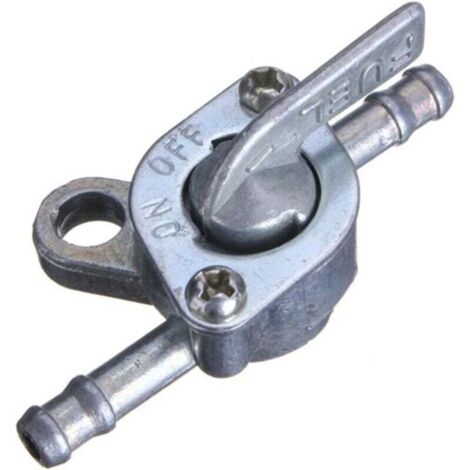 KZQ Grifo de depósito de combustible, 6 mm, universal para motocicletas, scooters, ciclomotores y ciclomotores, con función de cierre. (1/4)