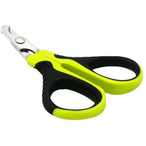 KZQ (9,5 × 0,76,5 × cm) Cortaúñas Profesional para Gatos, Cortaúñas para Cachorros, Conejos, Pájaros y Animales Pequeños, Tijeras Curvas de Acero Inoxidable, Cortaúñas Portátil, Accesorios para K (1/3)