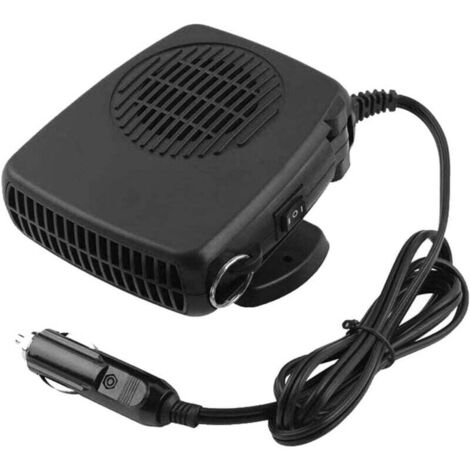KZQ Calentador de coche de 12 V y 150 W con ventilador y descongelador, cable ajustable de 360° y cable de 133 cm. (1/4)