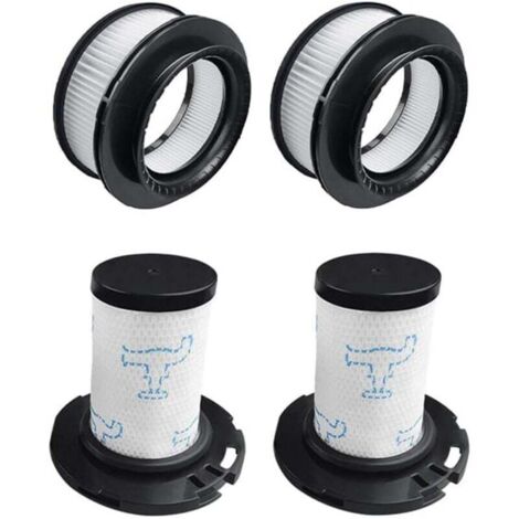 KZQ Kit de 4 filtros para aspiradora Rowenta X-Force Flex 11.60, 12.60, 14.60 y 15.60 RH98xx (filtro postmotor de repuesto ZR009008 y filtro separador de espuma ZR009007) (1/4)