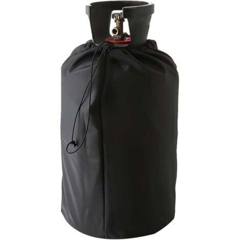 KZQ Funda para tanque de propano, 210D, impermeable, de tela Oxford ventilada, resistente al fuego, a los rayos UV y a la intemperie. (1/4)