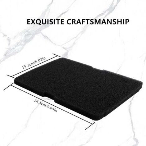 DL-pro 3 Filtri In Schiuma 240x155 Mm Per Asciugatrice – Ricambio Per Beko, Blomberg, Grundig, Smeg - 5