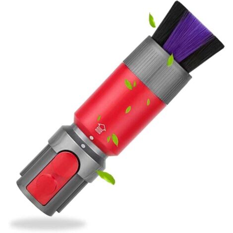 Cepillo anti-cepillo aplicable para Dyson, cepillo de aspiradora para Dyson V11 V12 V15 Detect V10 V8 y V7, cepillo de polvo para Dyson efectivo con cerdas suaves, cabezal de cepillo de polvo para acc (1/4)