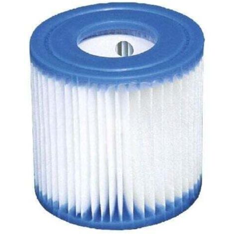 Cartucho filtrante KZQ Intex 29007 tipo H para bomba de filtración de 1250 L, multicolor, filtro simple (1/4)