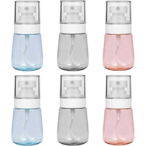 KZQ Botella pulverizadora reutilizable de 30 ml, 6 unidades, para viaje, para lociones, perfumes, cosméticos, aceites, cabello y plantas. (1/4)