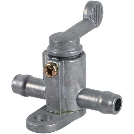KZQ Grifo de combustible universal de 8 mm, válvula de combustible, grifo de gasolina, interruptor de encendido/apagado, llave de purga, válvula de bomba de combustible de 1/4 para motocicleta + g (1/4)