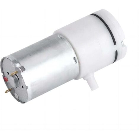 KZQ Mini bomba de aire ultra silenciosa de 12 V CC con motor de bomba de vacío eléctrica para la circulación de oxígeno en acuarios.