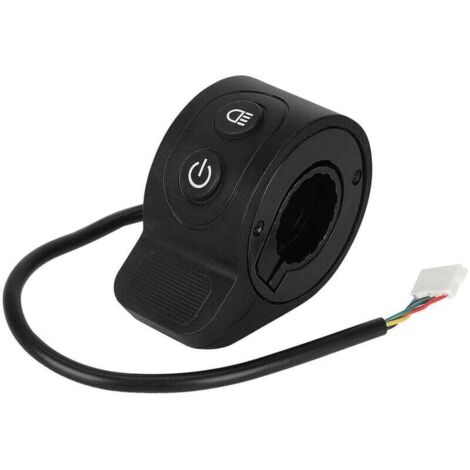 KZQ Reemplazo del acelerador Reemplazo del acelerador Scooter eléctrico Interruptor integrado Suministros para exteriores (1/4)