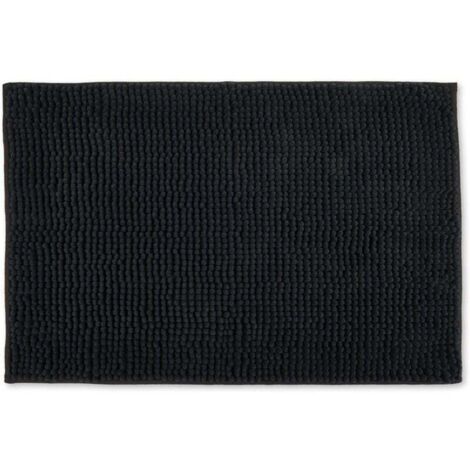 KZQ Badematte Soft Touch, Rutschfest, Negro, 40 x 60 cm (1/4)