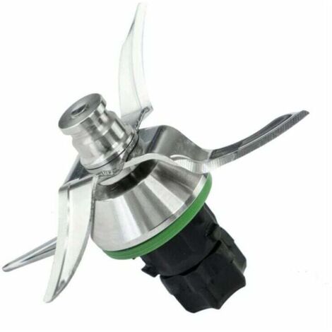 Cuchilla de licuadora KZQ compatible con Vorwerk Thermomix TM6 - Cuchilla de repuesto para licuadora de cocina TM6 (1/4)