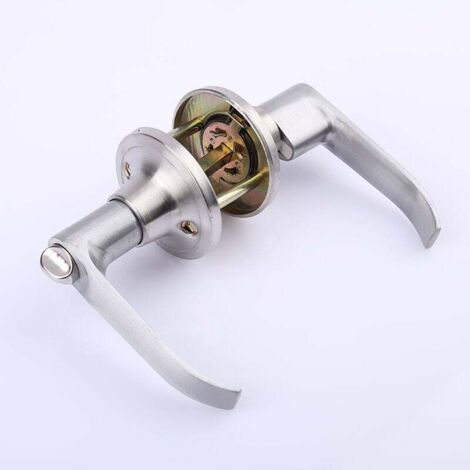 Manija de puerta interior robusta y avanzada KZQ, cerradura con llave, tamaño de perno 60/70 mm