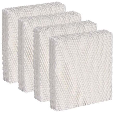 Filtro humidificador KZQ HFT600 T, compatible con humidificadores Honeywell de las series HEV620 y HEV615, paquete de 4 (1/4)