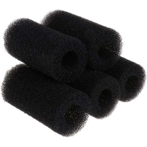 KZQ - Paquete de 5 esponjas filtrantes para entradas de acuario, accesorios de filtro, rollos de espuma, esponjas de prefiltro, esponjas filtrantes para acuarios (1/4)