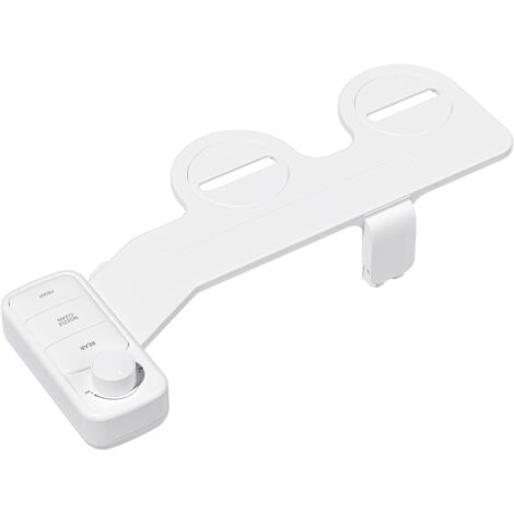 Bidé  Accesorio inteligente para inodoro con boquilla doble (delantera y trasera)  Rociador de bidé  Bidé autolimpiable, presión ajustable, dispositivo de limpieza del asiento del grifo