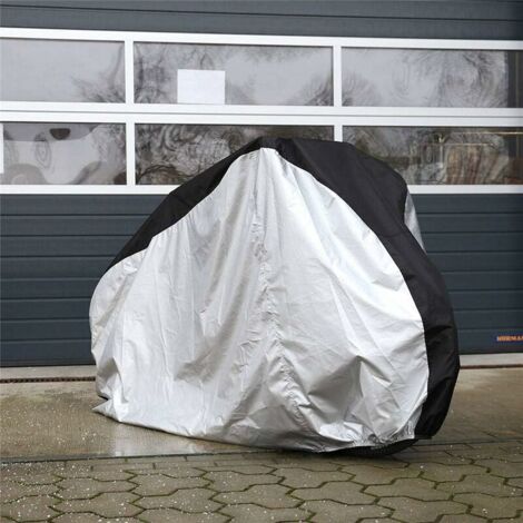 Lot De 2 Housses De Protection Vélo Imperméables - Anti Pluie Poussière UV - Taille Universelle