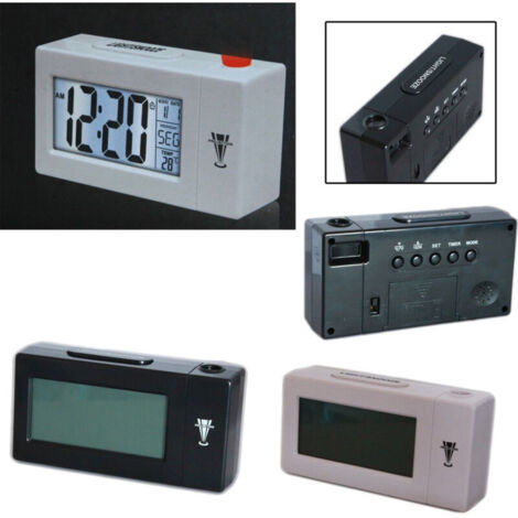 Vtizikl Sveglia Orologio Temperatura Con Proiezione Schermo Lcd Proiettore Ora At-618 - (1/4)