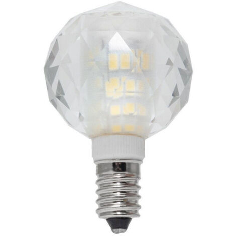 Vtizikl Vtizikl Led Globo E14 Vetro Cristallo Lampada 6watt Luce Calda Fredda Naturale - -Bianco Caldo - (1/3)