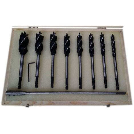 Set Di Punte Per Forare Anelli In Legno - Fresa Per Produttore Di Anelli Spessi - Foto 2