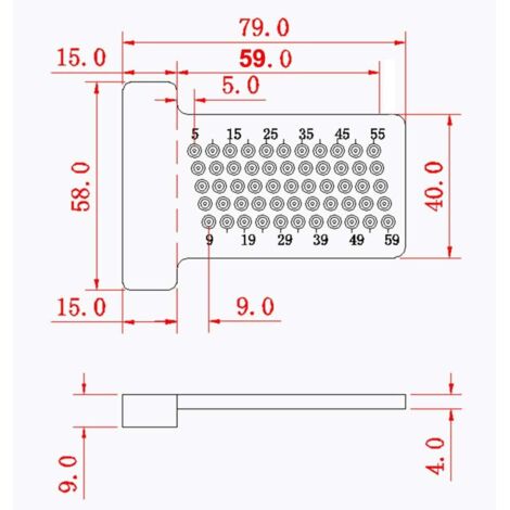 Règle Pattern Master Courbe Métrique - Outil Précis Pour Couture Et Patronnage