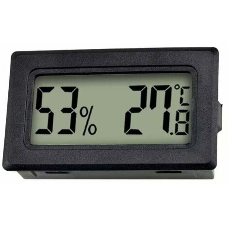 Mini thermomètre LCD numérique hygromètre testeur d'humidité de la température (5 pièces) (1/5)