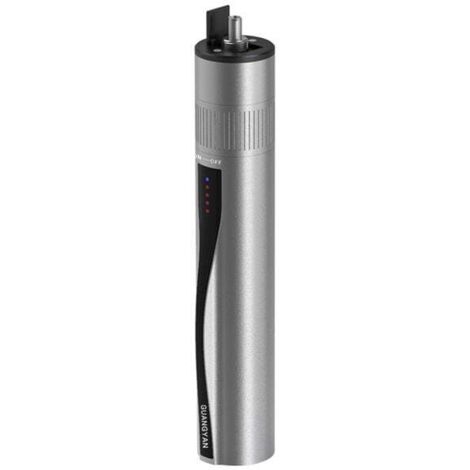 Stylo de test à fibre optique rechargeable 5 km, pointeur laser rouge, localisateur visuel de défauts pour test de câble à fibre optique, gris