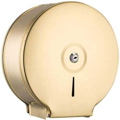 WC Suspendu Porte-Papier en Laiton Rouleau de Papier Toilette Porte, Bronze brossé