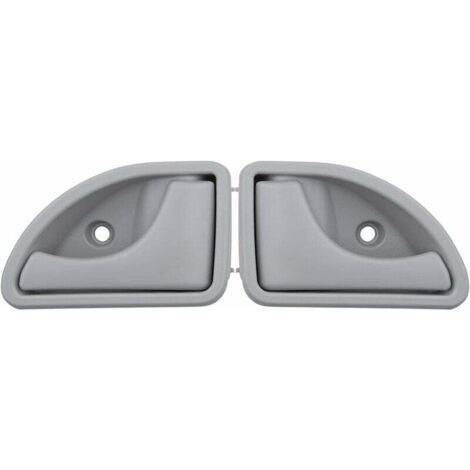 Vtizikl Poignée de porte intérieure avant gauche droite compatible avec Renault 1997 1998 1999 2000 2001 2002 2003-2007 Kangoo 1997-2003 Twingo (1/4)