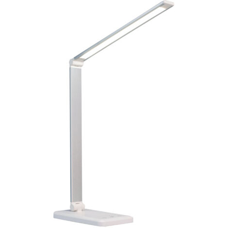 Vtizikl Lampe de Bureau LED, Lampes de Bureau Dimmable 5 Modes , Flexible Contrôle Tactile Protection des Yeux,Lampe de chevet Avec Port USB et Fonction Minuterie (1/5)