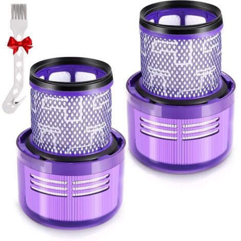 Vtizikl 2 Pack Filtres pour Dyson V11 Absolute Extra Pro, V11 Torque Drive Animal, V15 Detect sans fil Aspirateur SV14 SV17 SV22 Hepa Filtre de Remplacement Lavable Remplace DY-970013-02，filtre dyson  (1/4)