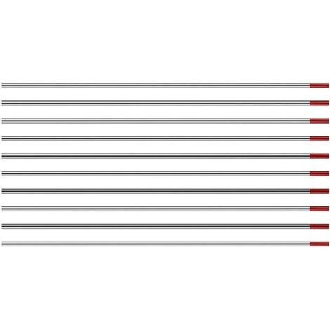 Électrode de tungstène et d'yttrium WY20 2.0%, pointe bleue, soudage TIG, 1.6mm x 150mm, 10 Électrode de tungstène et d'yttrium WY20 2.0%, pointe bleue, soudage TIG, 1.6mm x 150mm, 10
